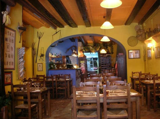 Restaurante El Celler Vell. Sitges