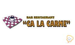 Restaurante Bar Restaurant Ca La Carme
