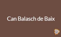 Restaurante Can Balasch de Baix