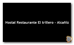 Restaurante El Trillero