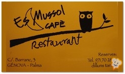 Restaurante Es Mussol Café Restaurante