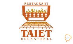 Restaurante Taiet Restaurant D'ullastrell