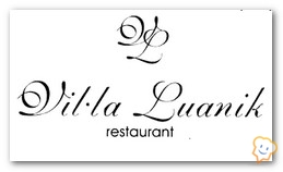 Restaurante Vil·la Luanik Restaurant