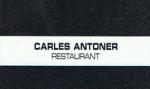 Restaurante Carles Antoner Restaurant