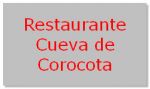 Restaurante Cueva de Corocota