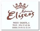 Restaurante Eliseos